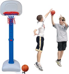 Megaform Basketball Spielset verstellbar - Basketballständer für Kinder