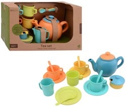 Service à thé en bioplastique 80150