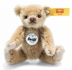 Steiff Plsch Mini Teddybr, beige - 9 cm