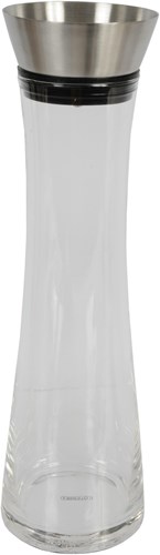 Cuisine Elegance carafe en verre eau avec filtre 1 litre couvercle inox