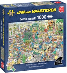 Jumbo Jan van Haasteren Puzzle Gartencenter 1000 Teile Cartoon