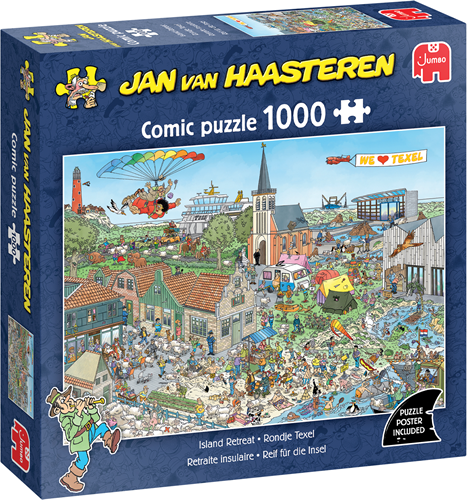 Jumbo Puzzle Jan van Haasteren Rundfahrt Texel 1000 Teile Puzzle