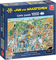 Jumbo Puzzle Jan van Haasteren Der Weingarten 1000 Teile Cartoon