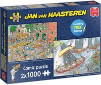 Jumbo Puzzle Hollandische Traditionen Jan van Haasteren 2x1000 Teile