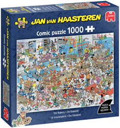Jumbo Jan van Haasteren Puzzle - Die Bäckerei - 1000 Teile Cartoon