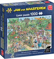 Jumbo Puzzle Big Garden Birdwatch Jan van Haasteren 1000 Teile