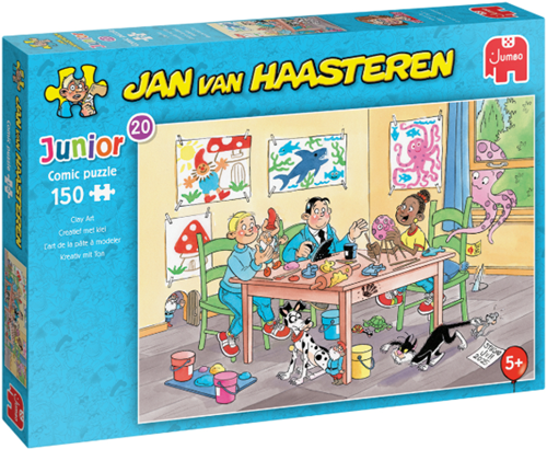 Jumbo Puzzle Jan van Haasteren Junior 150 Teile kreatives Kneten