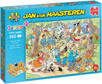 Jumbo Puzzle Der Flohmarkt Jan van Haasteren Junior 240 Teile Kinder