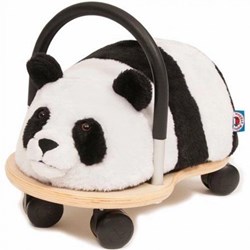 Wheelybug housse Panda - Housse en peluche pour porteur, lavable et douce