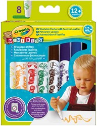 Crayola Mini Kids - Viltstiften, 8st.