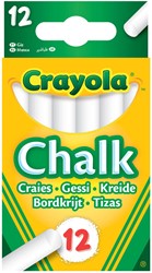 Crayola Bordkrijt Wit, 12st.