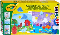 Crayola Deluxe Luxe Afwasbare Verfset