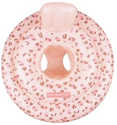Swim Essentials siège de bain bébé léopard rose 0-1 an 69 cm