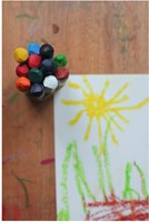 Talens Wachsmalkreide Set - 6 Farben kreative Kinder Wachsmalstifte-3