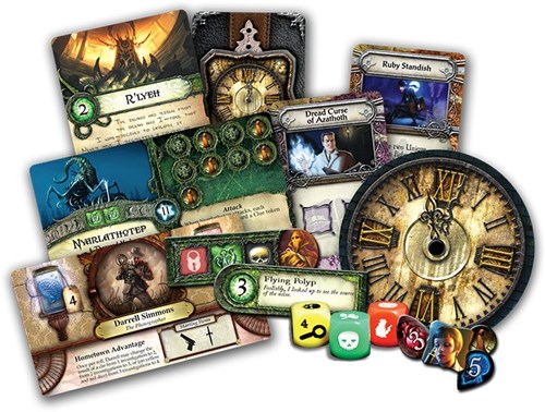 Fantasy Flight Games Brettspiel Elder Sign - Kooperatives Würfelspiel Arkham Horror-3