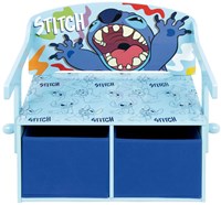 Lobbes Holz-Spielzeugbank 3-in-1 Stitch mit Stauraum und Schreibtisch