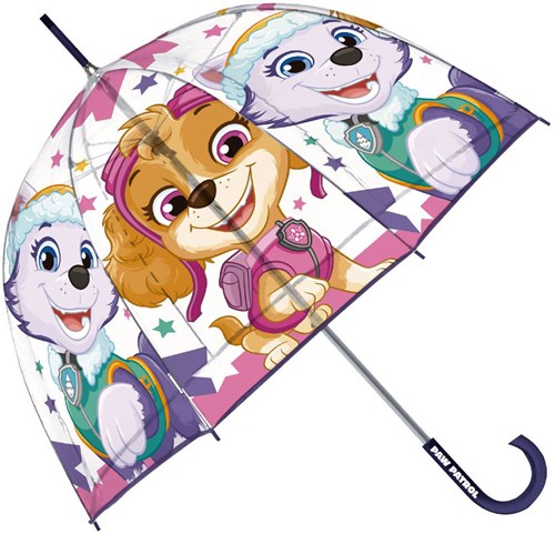 Lobbes Regenschirm Paw Patrol transparent Kinderregenschirm Regenaccessoire-2