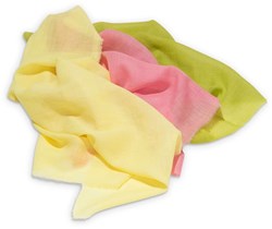 Filges Woll-Jahreszeitentücher - Frühling 3er Set 75x75 cm