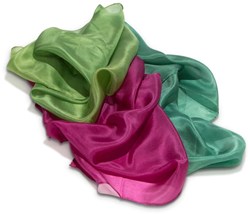 Filges Seidentücher Spielzeug Sommer Set 55x55 cm 3 Stück