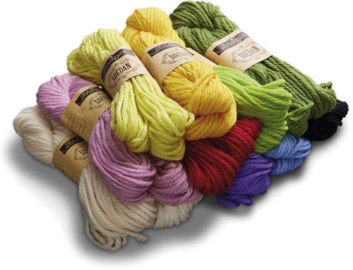 Filges Strickwolle lila - dicke Wolle für kreatives Handarbeiten und Stricken