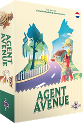 Asmodee Brettspiel Agent Avenue Strategiespiel für Kinder