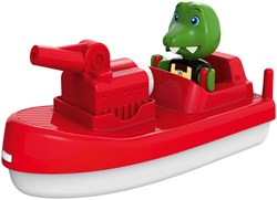Aquaplay bateau de pompier jouet d'eau avec pompe à eau pour enfants