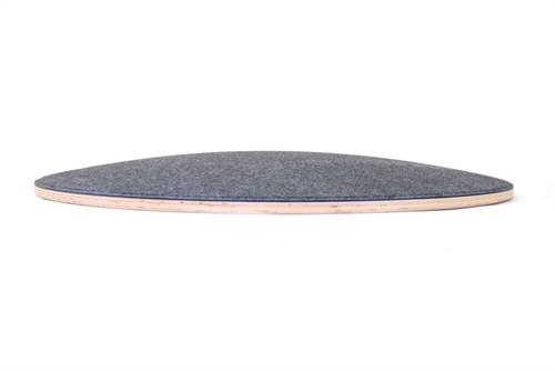 Wobbel 360 lackiert Filz Maus