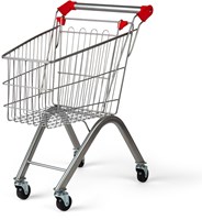 BigJigs Spielzeug Trolley - bunter Karton Laufwagen für Kinder-3