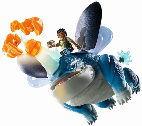 Playmobil Dragons Spielzeug - The Nine Realms Plowhorn & D'Angelo Set-2