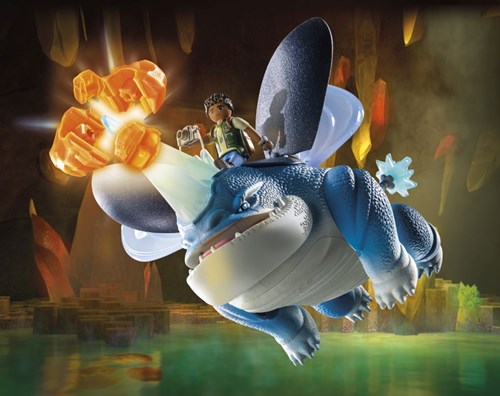 Playmobil Dragons Spielzeug - The Nine Realms Plowhorn & D'Angelo Set-3