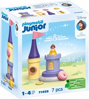 Playmobil Disney coffret de jeu tour de Belle avec mélodie - jouet durable