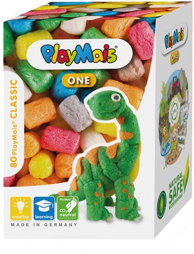 PlayMais jouet créatif set de construction dinosaure biodégradable