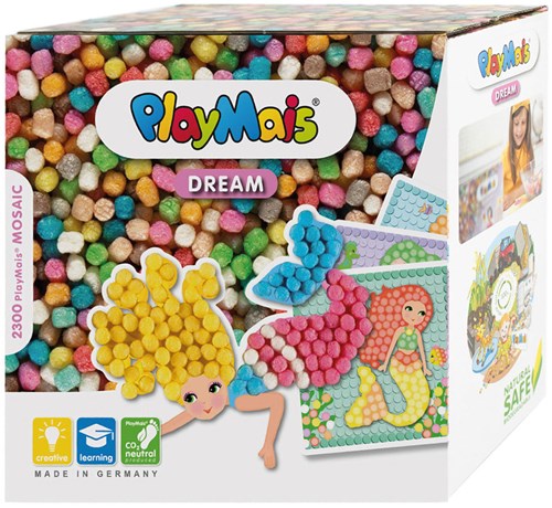 PlayMais mosaïque sirène kit créatif pour enfants - jouet créatif
