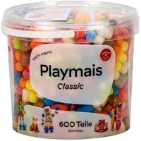 PlayMais seau de loisirs créatifs avec plus de 600 pièces de jouet colorées