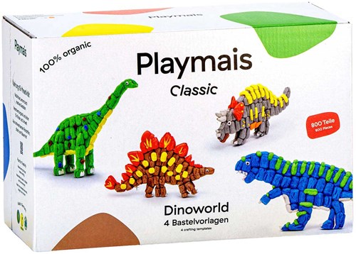 PlayMais Bastelset Dinoworld - 800 Teile kreatives Spielzeug-2