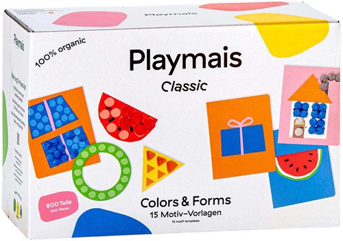 PlayMais Bastelset Classic Farben und Formen - 800 Stück kreatives Spielzeug-3