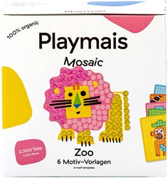 PlayMais Bastelset Mosaik Zoo - 2300 Teile kreatives Spielzeug
