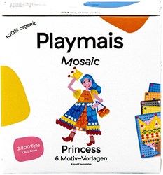 PlayMais Bastelset Prinzessin Mosaik - 2300 Teile kreatives Spielzeug