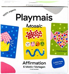 PlayMais Bastelset Mosaik Affirmation - 2300 Teile mindful Spielzeug