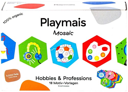 PlayMais Bastelset Mosaik Hobbys und Berufe - 5000 Teile kreatives Spielzeug