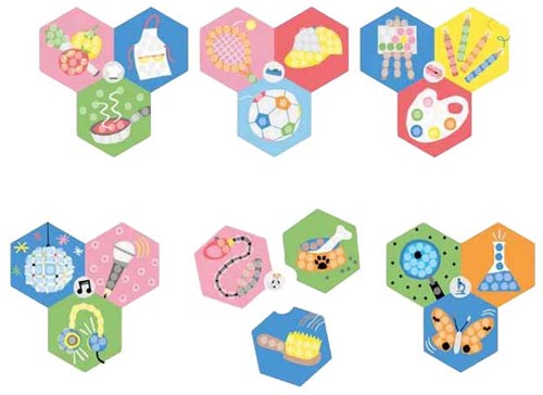 PlayMais Bastelset Mosaik Hobbys und Berufe - 5000 Teile kreatives Spielzeug-2