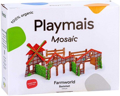 PlayMais Bastelset Bauernhof Mosaik 8000 Teile kreatives Spielzeug-3