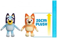 Moose Toys peluche Bluey Bingo 20 cm - jouet doux câlin-2