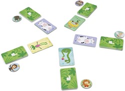 Janod J02634 ROAARR Challenge-Kartenspiel Gesellschaftsspiel für Kinder-Schnelligkeit Ab 4 Jahren