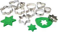 Eduplay Ausstechformen Spielzeug Set - Metall Ausstecher 12 Stück