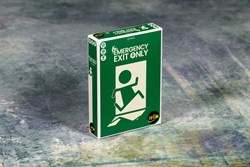 Asmodee Brettspiel Emergency Exit Only - Familienspiel, 2-6 Spieler