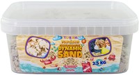 Tuban kinetischer Sand - natürliches Spielsand 2,5 kg im wiederverschließbaren Behälter