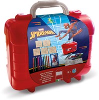 Spiderman Reis Stempel- en Kleurkoffer-2