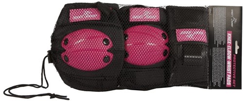 Skate Schutzset Street Rider rosa Größe S für Kinder 6-teilig-3