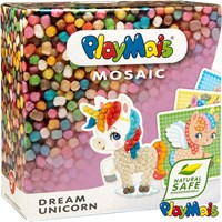 PlayMais Mosaik Bastelset Einhorn - kreatives Spielzeug-3